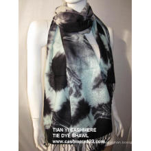 Pashmina Wolle Tie Dye Schal Img_7463